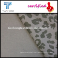 hot seling leopard pattern sexy printing 97 cotton 3 spandex twill weave stretched fabric for slim pants